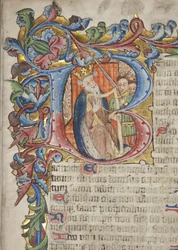 Salterio con calendario de uso Sarum, c.1425-75