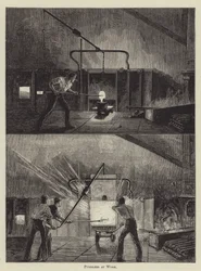 Puddlers at Work (grabado)