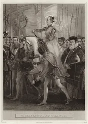 La reina Isabel en Tilbury