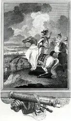 La Reina Isabel en el Campamento de Tilbury, 1811