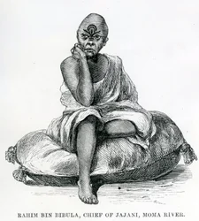 Rahim Bin Bibula, jefe de Jajani, río Moma
