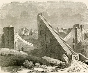 Observatorio Astronómico de Raja Jai Singh, Benarés, Uttar Pradesh, India, de 