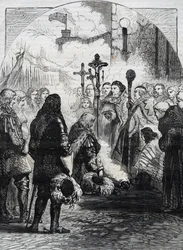 Recepción de Jacobo II en Dublín, publicado en 