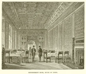 Sala de refrescos, Cámara de los Lores