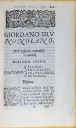 Primera página de De l