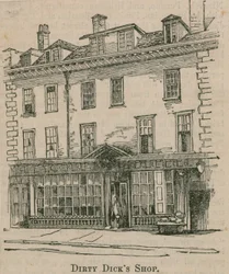 Residencia en Leadenhall Street, Londres, de Nicholas Bentley, también conocido como Dirty Dick
