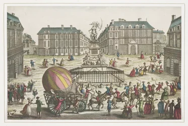 El regreso del globo de Charles y Robert