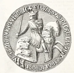 Reverso del Gran Sello de Eduardo I