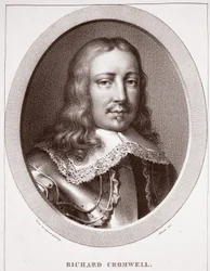 Richard Cromwell, atribuido a Maurin, grabado por de Langlume