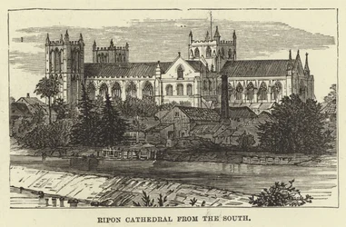 Catedral de Ripon desde el sur