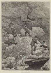La cueva de Rob Roy, Loch Lomond