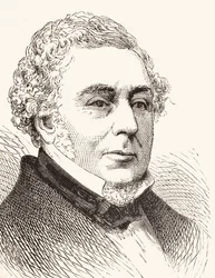 Robert Stephenson, de La Historia Nacional y Doméstica de Inglaterra por William Hickman Smith Aubrey (1858-1916) publicada en Londres, c.1890