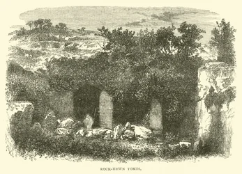 Tumbas excavadas en la roca