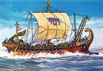 Buque de guerra romano