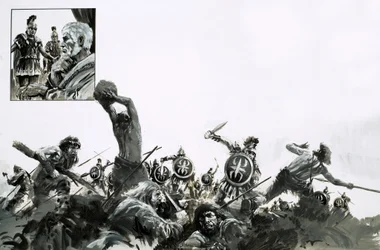 Romanos contra salvajes