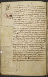 Real 13. A.XI, f.55vDibujos marginales del Sol y de la Luna.De temporum ratione.Bede el VenerableColección de obras sobre computación y astronomía.Siglo XI-Siglo XII