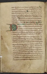Real 13. A.XI, f.59vInicial D.De temporum ratione.Bede el VenerableMiscellany of works on computus and astronomy.11th century-12th century