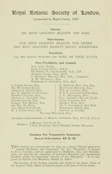 Sociedad Real de Botánica de Londres