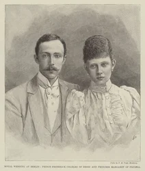 Boda Real en Berlín, Príncipe Frederick Charles de Hesse y Princesa Margaret de Prusia