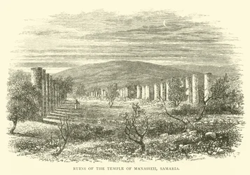 Ruinas del Templo de Manasés, Samaria