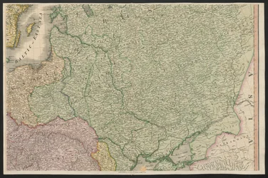 Rusia, desde Europa, describiendo todos los cambios de Territorio, junto con sus desviaciones en las líneas fronterizas de sus varios Imperios y Estados acordados y confirmados por el tratado definitivo de París, 20 de noviembre de 1815, publicado en 1816 