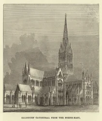 Catedral de Salisbury desde el noreste
