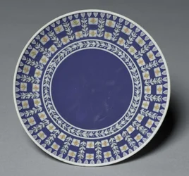 Platillo, hecho por la Fábrica Wedgwood, c.1784