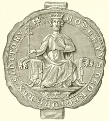 Sello de Robert Bruce, Rey de Escocia