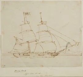 Retrato de Barco - Brig Jack