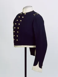 Casaca de cola corta, c.1854