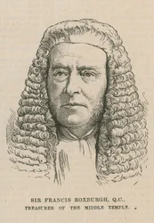 Sir Francis Roxburgh, tesorero del Middle Temple