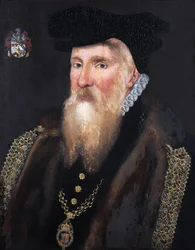 Sir Gilbert Dethick, Rey de Armas de la Jarretera