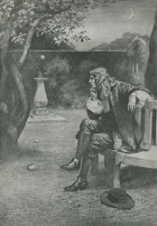 Sir Isaac Newton ve caer una manzana