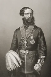 Sir John Eardley Wilmot Inglis (1814-62) (litografía)