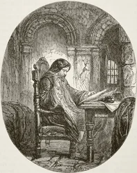 Sir John Eliot en prisión, de 
