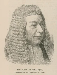 Sir John de Gex, tesorero de Lincoln