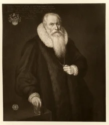 Sir Peter Young, de James I y VI, impreso por Manzi Joyant & Co. París, 1904