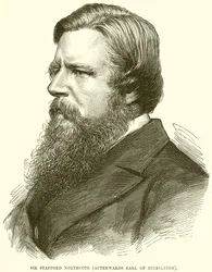 Sir Stafford Northcote (posteriormente Conde de Iddesleigh)