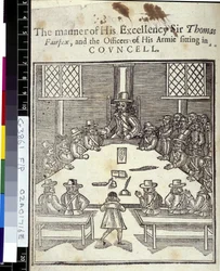 Sir Thomas Fairfax (1612-71) y el Consejo General del Ejército Parlamentario