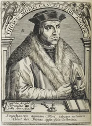 Sir Thomas More, Saint, ilustración de 