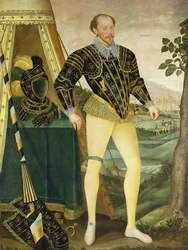 Sir William Drury, de Hawstead, Suffolk (1527-79), 1587