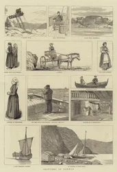 Bocetos en Noruega (grabado)