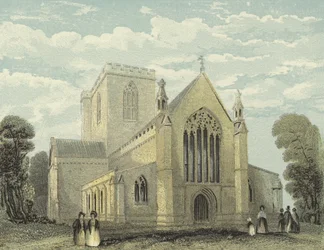 Catedral de St Asaphs, Extremo Oeste
