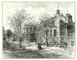 Capilla de San Jorge, Windsor (grabado)