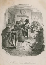 San Giles en la casa de vigilancia