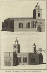 Iglesia de San Olave, Hart Street e Iglesia de San Pedro le Poor, Broad Street, Londres