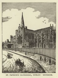 Catedral de St Patrick, Dublín, exterior