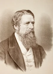 Stafford Henry Northcote, primer conde de Iddesleigh, c.1890