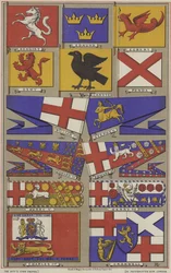 Estandartes de la vieja Inglaterra