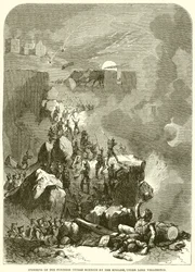 Asalto a la fortaleza de Ciudad Rodrigo por los ingleses, bajo el mando de Lord Wellington